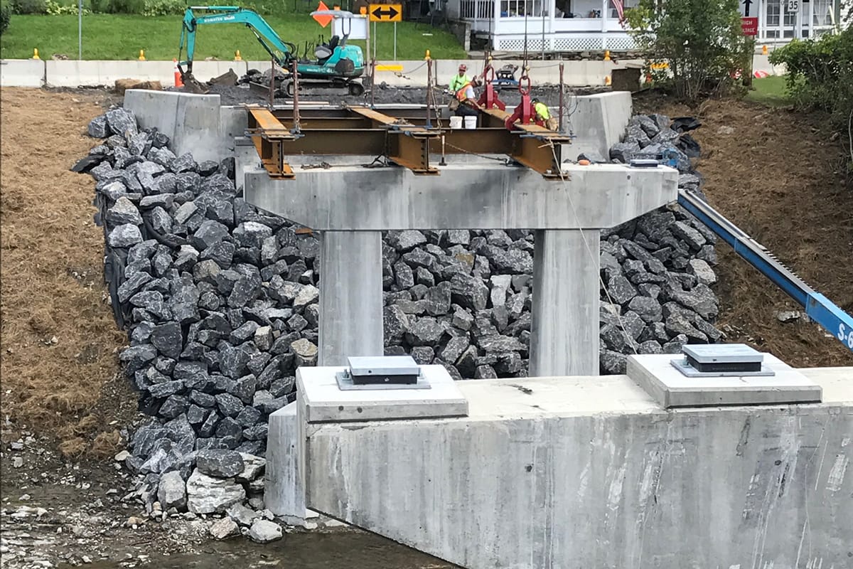 Albany County – CR 9 Bridge over Fox Creek- Construction