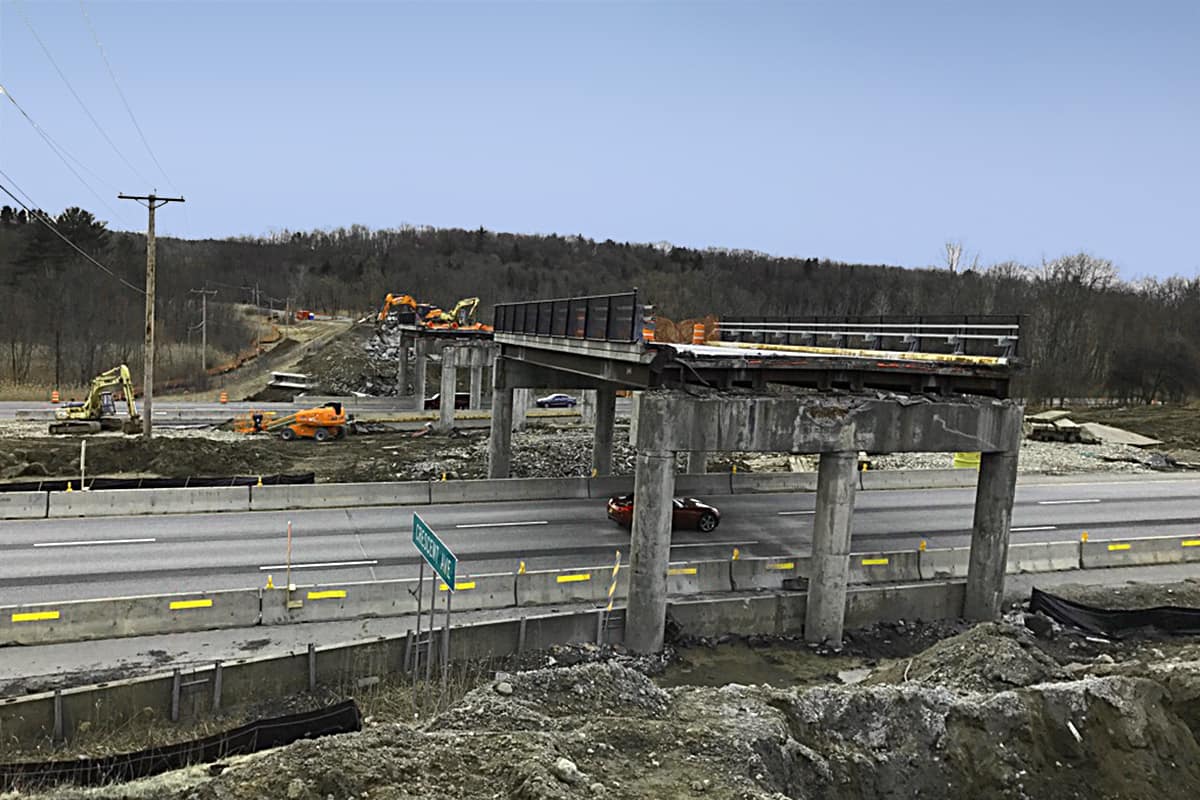 Crescent Avenue & East High Street Bridges Construction