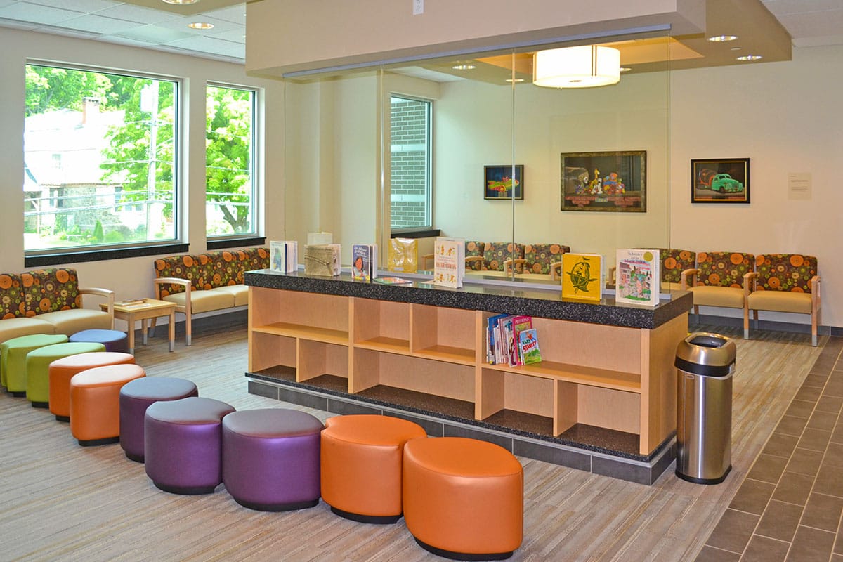 Warrensburg Health Center - Interior waiting room